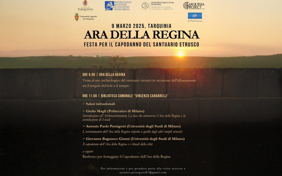 Festa per il Capodanno dell’Ara della Regina